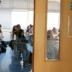 Pessoas em prova de vestibular