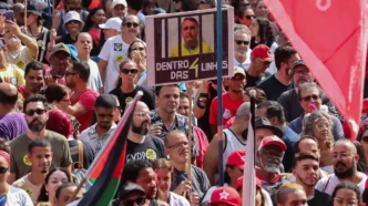 Protesto da esquerda